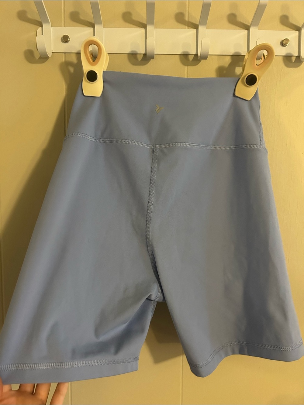 Old Navy Light Blue High-Rise Bike Shorts - Picture 3 of 5